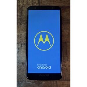 Motorola Moto G6 Play XT1925 6 Black Android Smartphone Unlocked Factory Reset